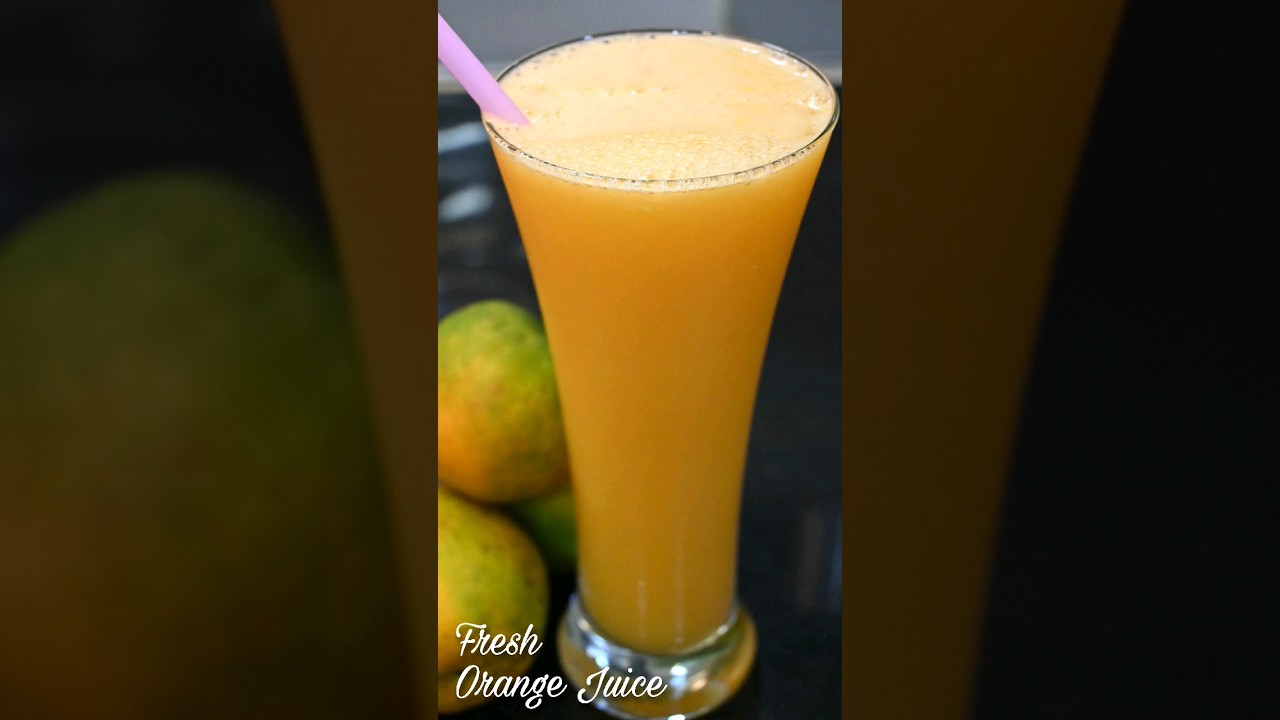 How is Orange Juice made | Summer Special Cold Drink Recipes | Fresh Orange Juice 🍊 🌞 #summerdrink