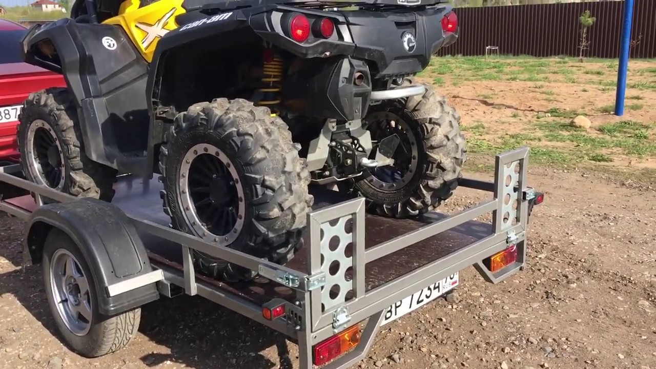 Прицеп титан конечный результат.3 часть. - YouTube