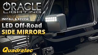 Oracle Lighting LED Off Road Side Mirror Lights for Jeep Wrangler JL & Gladiator JT