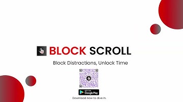 Break Free from Endless Scrolling with BlockScroll!