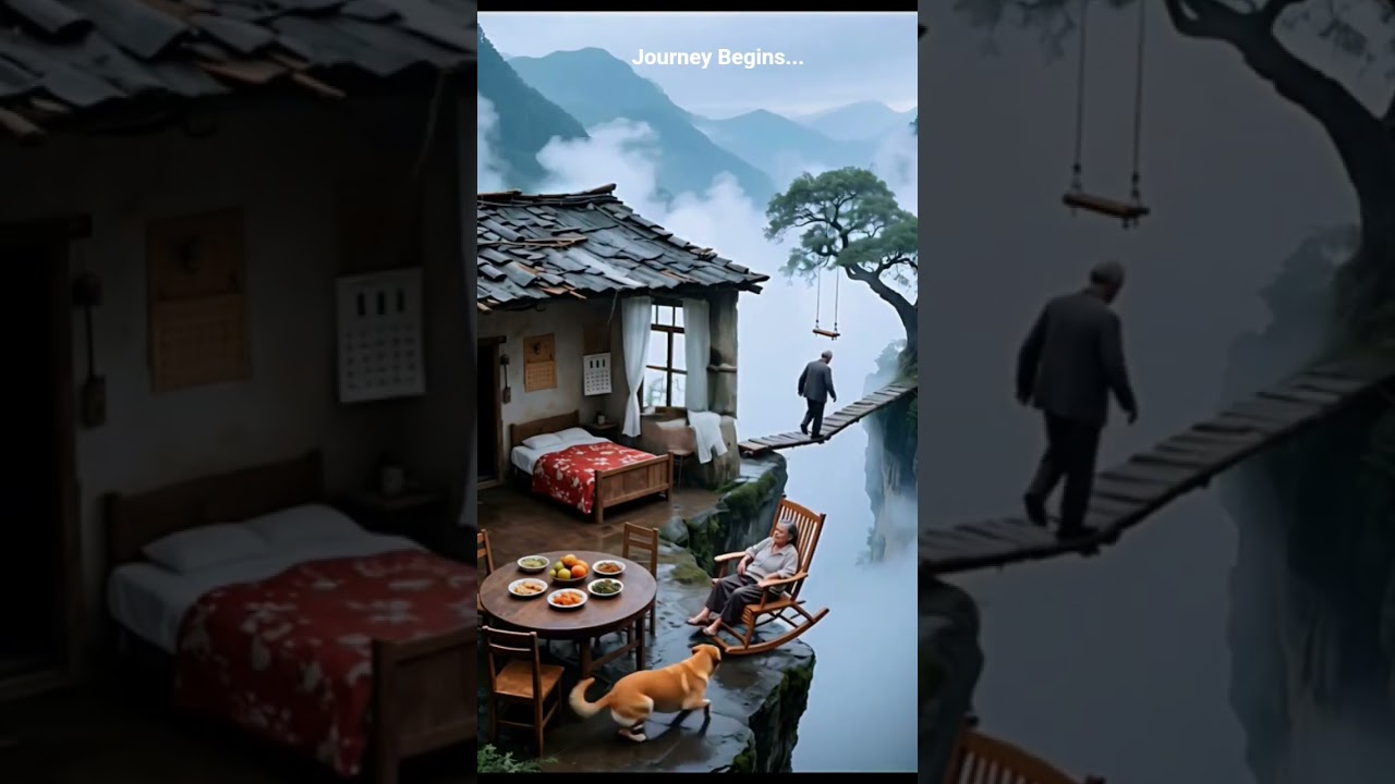 Dream Life on the Mountain Cliff: Cozy Cabin Escape for Two 🏔️❤️ 