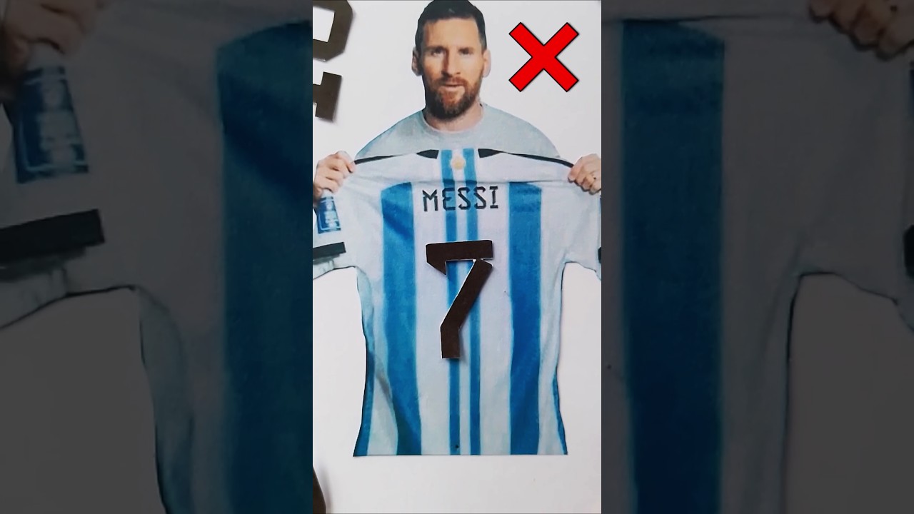 Messi T shirt number is?   🤩