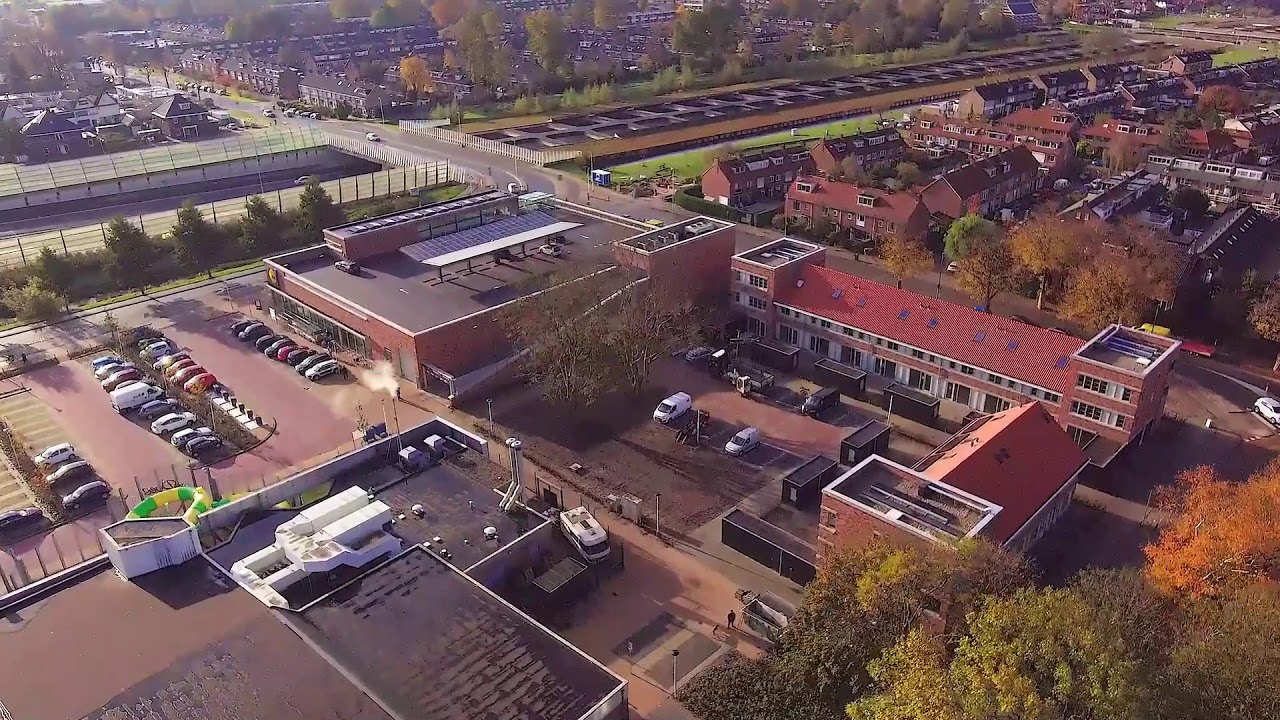 Lidl Amaliaplein Leiderdorp Dronevideo
