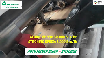 Auto Folder Gluer Stitcher