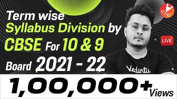 Term wise Syllabus Division by CBSE [Class 9 & 10 Board 2021-22] 🔥 CBSE Latest News!!🧐 |Abhishek Sir