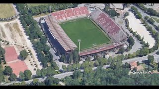 dellUmbria Derby: Stadio Renato Curi to Stadio Libero Liberati