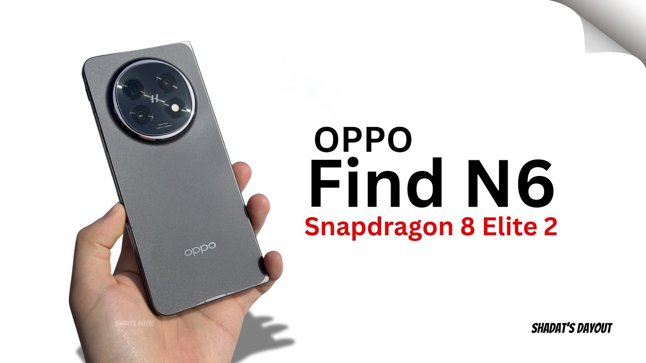 OPPO Find N6 First Look, Features, Specs, Price, Release Date