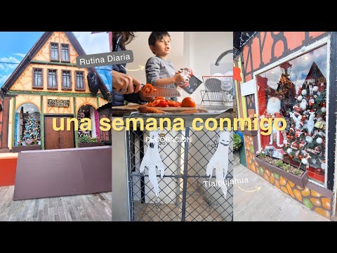 DECORANDO mi casa para HALLOWEEN + Esferas Hermosas en Tlalpujahua 🎃✨