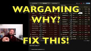 WarGaming Why Not Fix This Game Rigging?