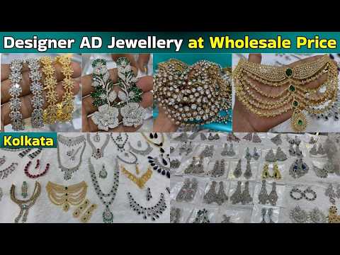 Premium AD Jewellery Best Wholesale Collection Kolkata | Latest Bridal, Choker & Party Wear