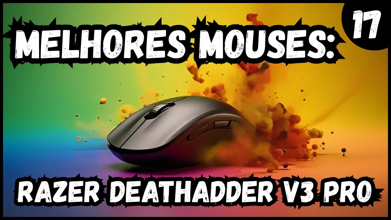 Razer DeathAdder V3 Pro - MELHORES MOUSES - SETUP 