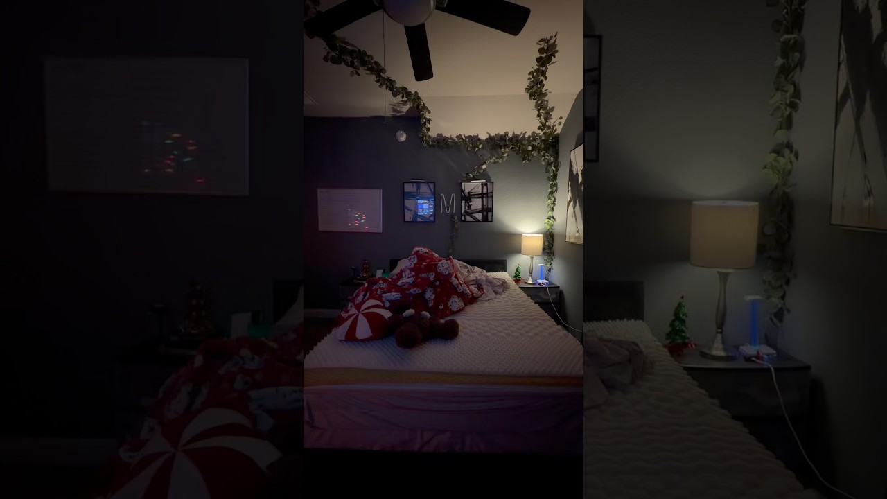 VLOGMAS Day 1 🎄| Let’s set up my bed for VLOGMAS ✨ 