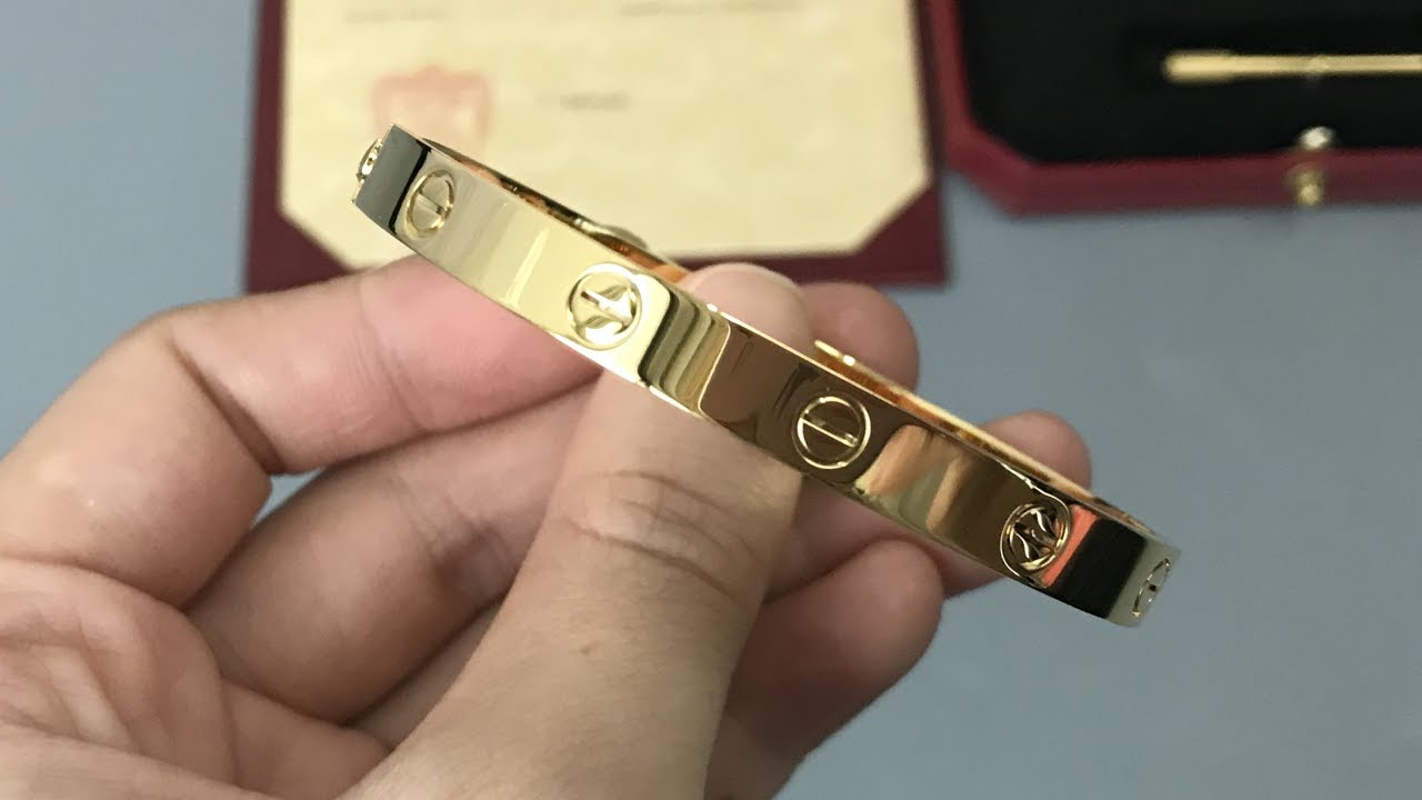 CARTIER LOVE BRACELET Review from Supkicks
