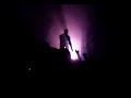 Trent gets hit in face with a lighter and walks of stage