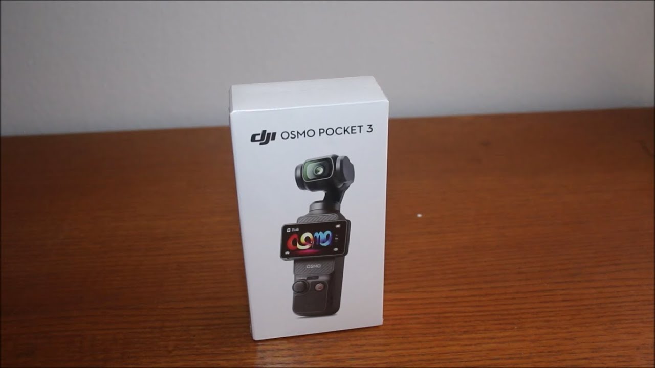 Unboxing the DJI Osmo Pocket 3