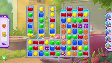 Homescapes Level 1705 - 17 Moves - No Boosters