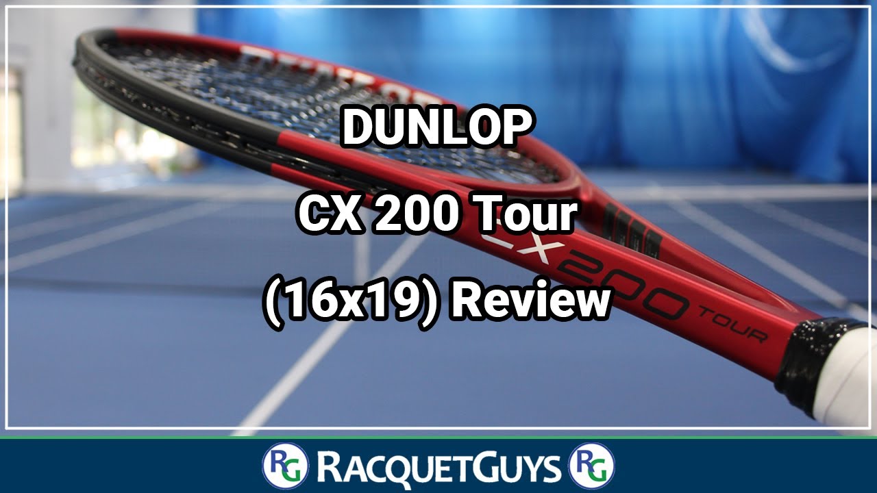 Dunlop CX 200 Tour 16x19 Review - YouTube