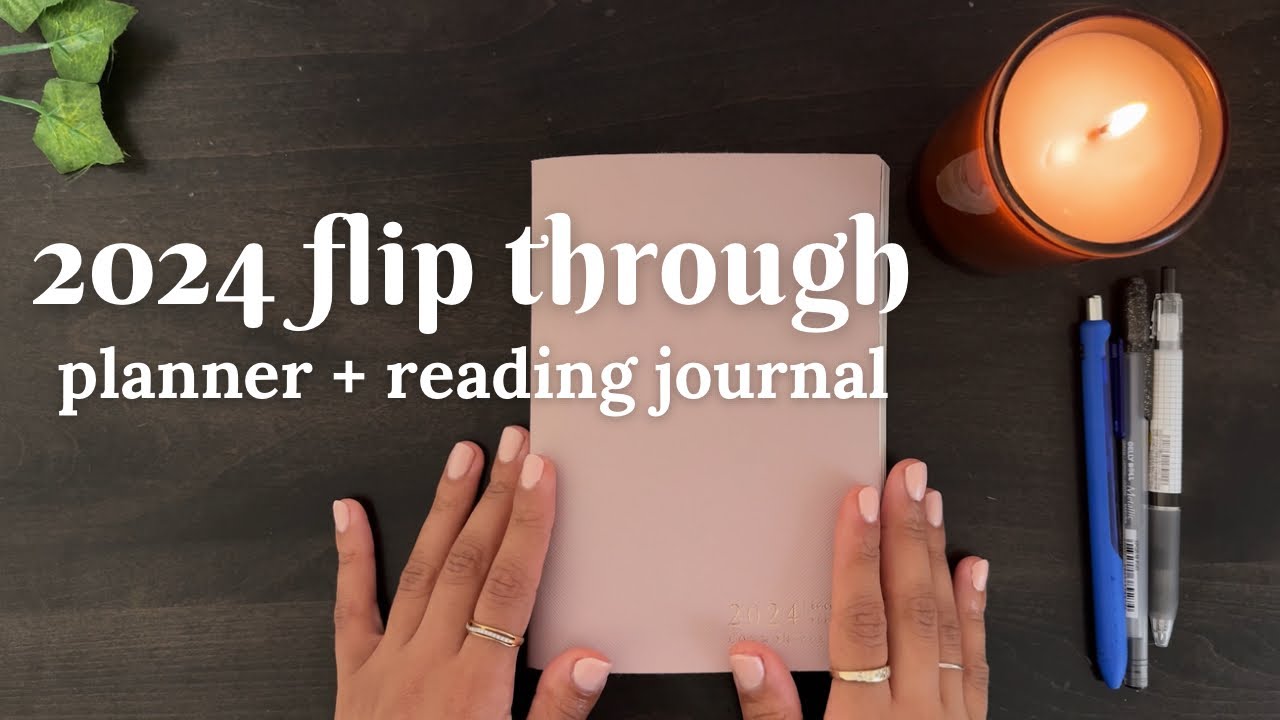 2024 Planner & Reading Journal Flip Through ✨ Common Planner