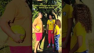 Não devemos ser egoístas