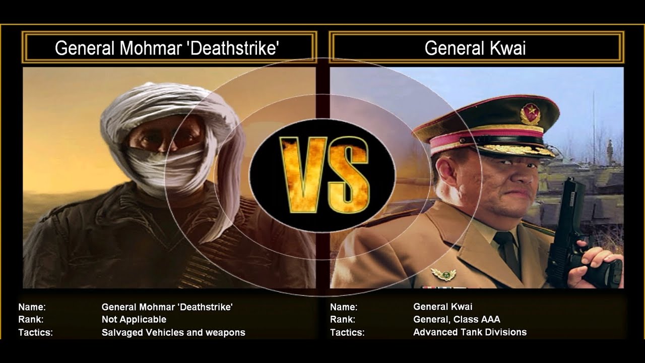 Command & Conquer Generals: ShockWave - Challenge: General Mohmar Deathstrike VS General Kwai