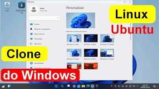 É Windows? NÃO. É o Linux. LIVE EM COMPUTADOR DE 15 ANOS. LinuxFx Winux – Windows base Ubuntu