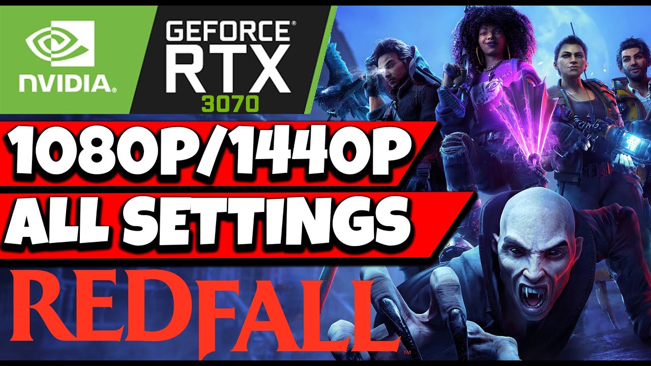 Redfall - RTX 3070 + Intel Core i5 10400F 1080p/1440p All Max Setting Preset Gameplay