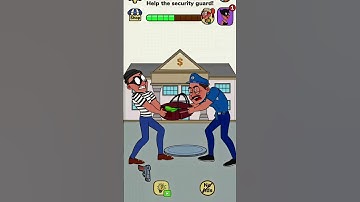 Caught in the Act! Can the Guard Stop the Robber? 💥🚨👮‍♂️💰 #ImpossibleDate2 #shorts