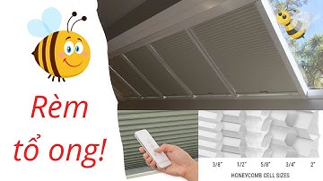 RÈM TRẦN TỔ ONG TỰ ĐỘNG