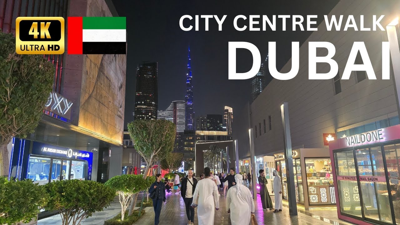 Дубай 🇦🇪 4K | Исследуем центр города на УДИВИТЕЛЬНОЙ пешеходной экскурсии 2025 года
