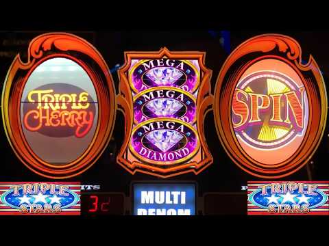 Mega Diamond Wild Stacks + Triple Cherry + Gold Standard Jackpots + Triple Stars slots!