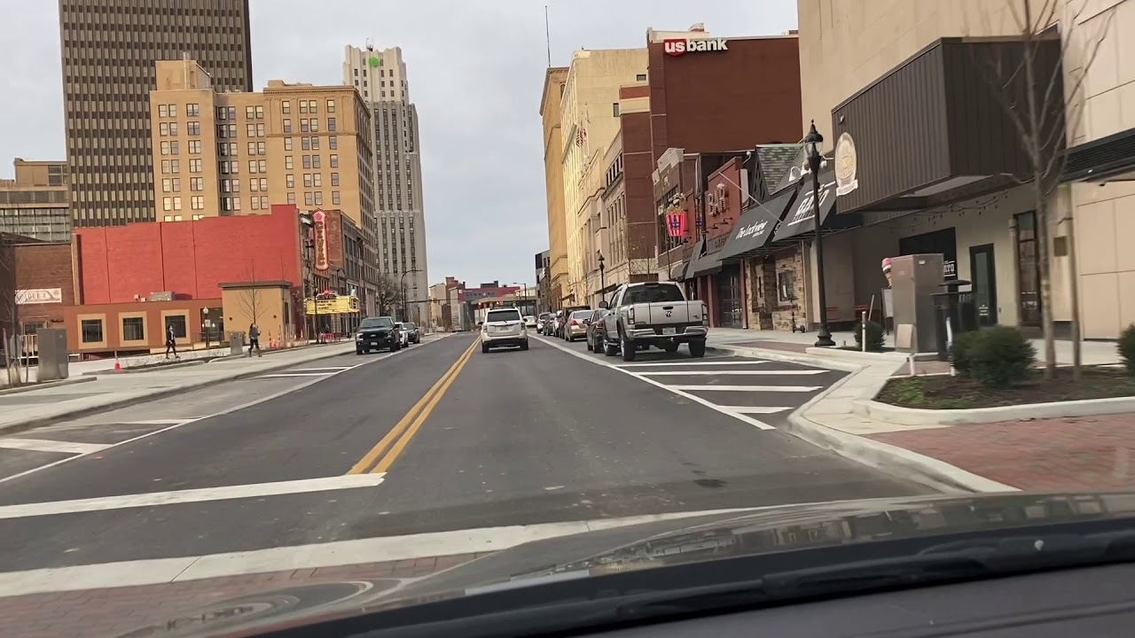 North On S. Main St. In Akron Ohio