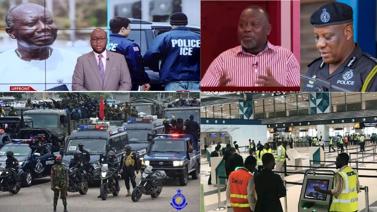 Țension At Kotoka Airport As Ghana Police Allegedly Move In Over Ofori-Atta Ặrrest