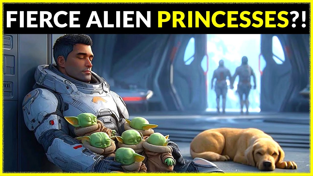 Fierce Alien Princesses Vanish—Found Safe on Human’s Chest |HFY | HFY Sci-Fi Story