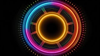 DIY Neon Circle Disco Lights for Your Room
