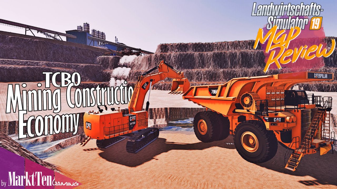 LS19 - Map [#84] TCBO Mining Construction Economy  – Buddeln, Bauen, Basteln und Beladen