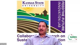 Appropriate Scale Mechanization Innovation Hub (ASMIH)-Bangladesh workshop 2020: Dr P V Vara Prasad
