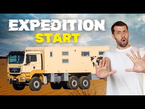 10-meter monster! RB Expedition MAN TGS 6×6 – The 2026 motorhome for world travel
