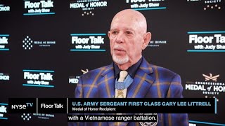MOH recipient Army Sergeant First Class (Ret.) Gary Lee Littrell shares story of bravery in Vietnam