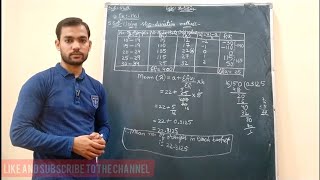 Chapter/14.Statistics(Mean using Step-deviation method and finding the missing frequency)