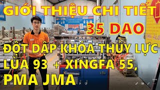 ĐỘT DẬP KHÓA THỦY LỰC XINGFA PMA JMA 35 DAO ĐA NĂNG NHẤT HIỆN NAY