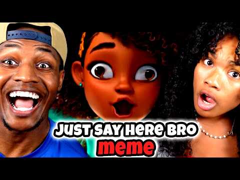 "Just Say Here Bro" Trend is TOO FUNNY!