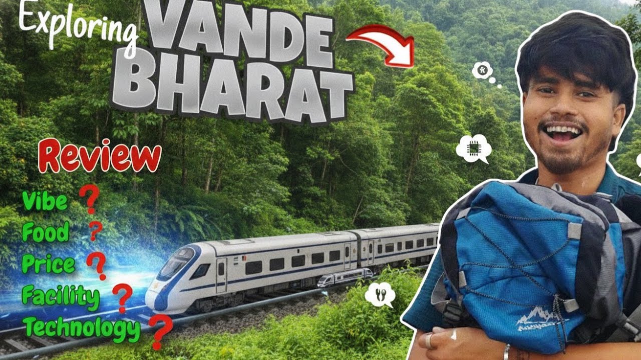 🚄 Vande Bharat First Ride | Bhopal to Rewa | Train Food Vlog 🍱