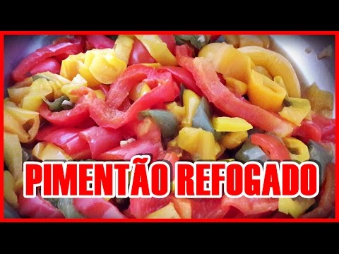 Vídeo: Como Preparar Pimentões