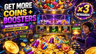 Where to Find More Coins and Boosters in Match Factory | 2026