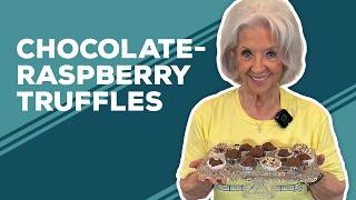 Love & Best Dishes: Chocolate-Raspberry Truffles Recipe | Easy No Bake Dessert Ideas