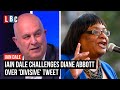 Iain Dale challenges Diane Abbott over 'divisive' tweet | LBC