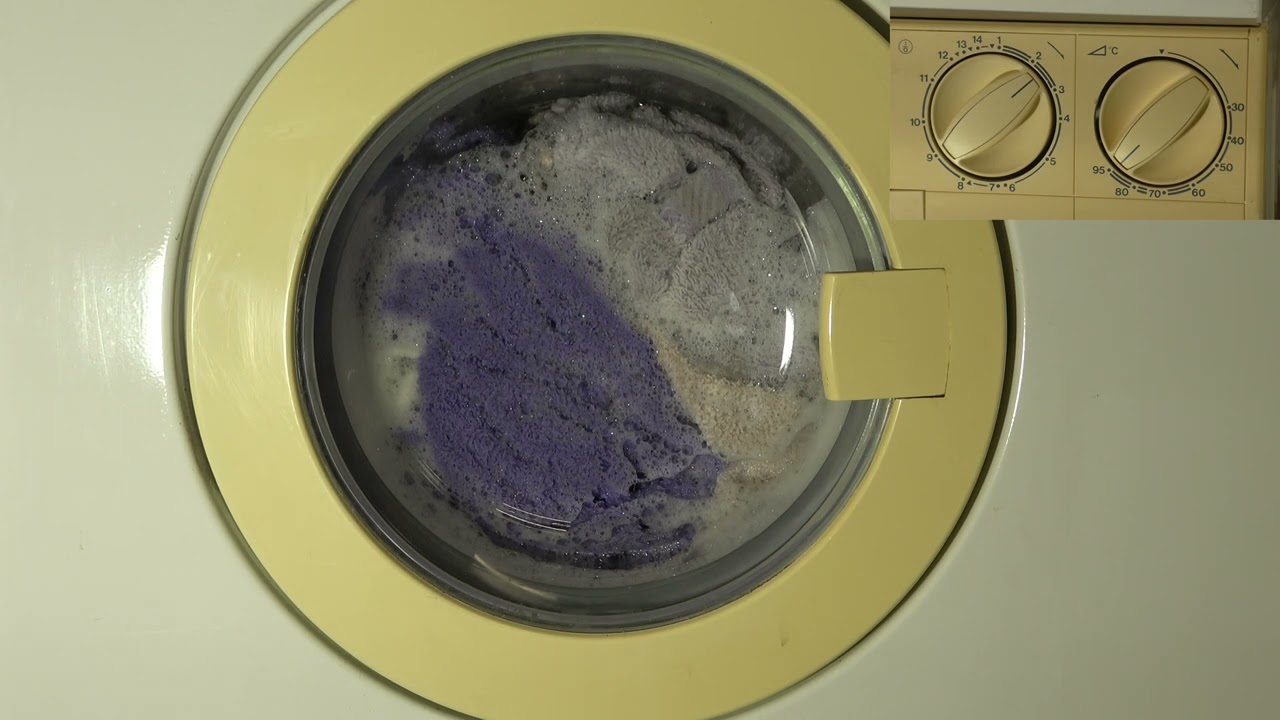 Elektruwash Compact 033 / Program 2 : Cotton 95'c wash