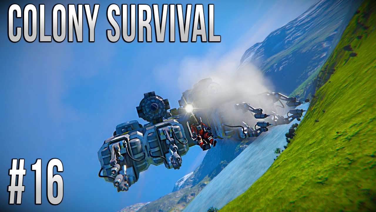 Space Engineers - Colony Survival Ep #16 - Defense Stations! - YouTube