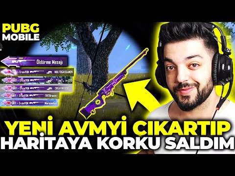 YENİ AWM Yİ ÇIKARTIP HARİTAYA KORKU SALDIM PUBG Mobile