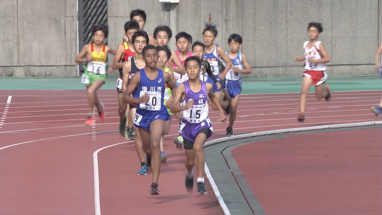 1500m走男子2組 第19回しずおか市町対抗駅伝 Youtube